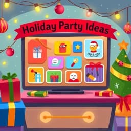 Free Virtual Holiday Party Ideas for Work icon