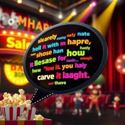 Funny Movie Promotion Caption Generator icon