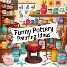 Funny Pottery Painting Ideas icon