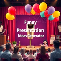 Funny Presentation Ideas Generator icon