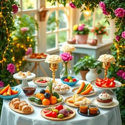 Garden Party Food Ideas icon