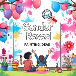 Gender Reveal Painting Ideas icon