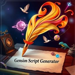 Gensim Script Generator icon