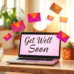 Get Well Soon Email Template icon