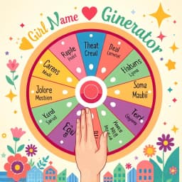 Girl Name Generator Wheel icon