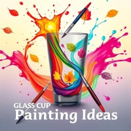 Glass Cup Painting Ideas icon