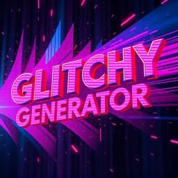 Glitchy Text Generator icon