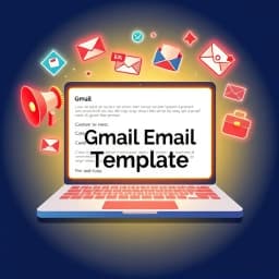 Gmail Blank Email Template icon