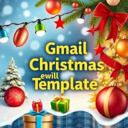 Gmail Christmas Email Template icon