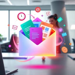 Gmail How to Save Email Template icon