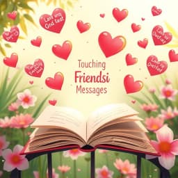 Good Heart Touching Friendship Messages Generator icon