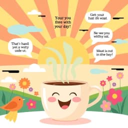 Good Morning Humor Quotes Generator icon