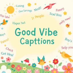 Good Vibe Captions Generator icon