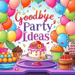 Goodbye Party Ideas icon