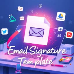 Google Docs Email Signature Template icon