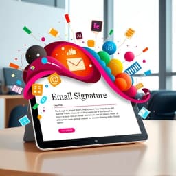 Google Email Signature Template icon