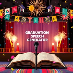 Graduation Ceremony Speech Generator icon