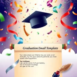 Graduation Email Template icon