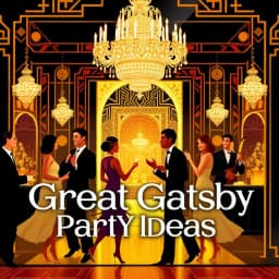 Great Gatsby Party Ideas icon