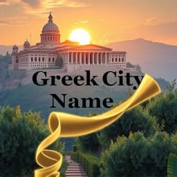 Greek City Name Generator icon