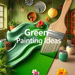 Green Painting Ideas icon