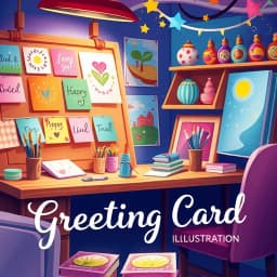 Greeting Card Illustration Generator icon