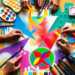 Group Canvas Painting Ideas icon