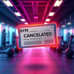 Gym Cancellation Email Template icon