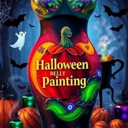 Halloween Belly Painting Ideas icon