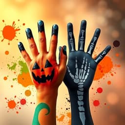 Halloween Hand Painting Ideas icon