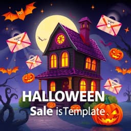 Halloween Sale Email Template icon