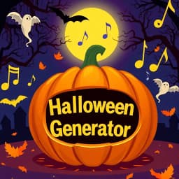 Halloween Song Lyrics Generator icon