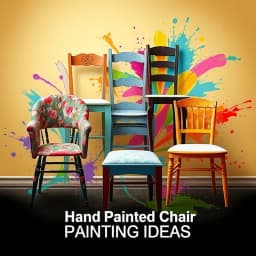 Hand Painted Chair Painting Ideas icon