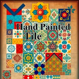 Hand Painted Tile Painting Ideas icon