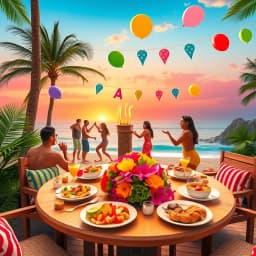 Hawaiian Birthday Party Ideas icon