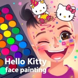 Hello Kitty Face Painting Ideas icon