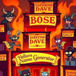 Helluva Boss Name Generator icon