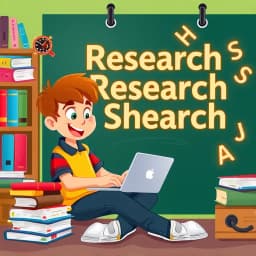 High School Research Email Template icon