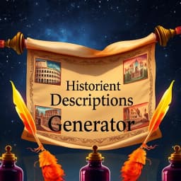 Historical Event Descriptions Generator icon