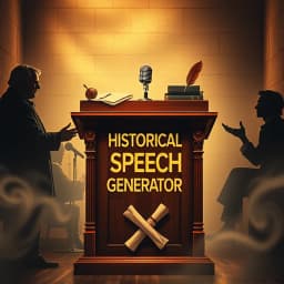 Historical Speech Generator icon