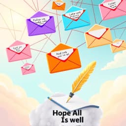 Hope All Is Well Email Template icon