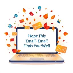 Hope This Email Finds You Well Template icon