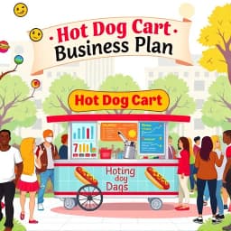 Hot Dog Cart Business Plan icon
