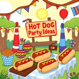 Hot Dog Party Ideas icon