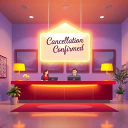 Hotel Cancellation Confirmation Email Template icon