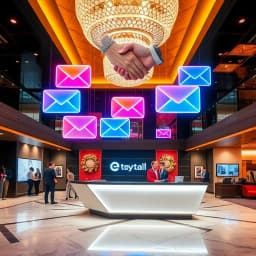 Hotel Collaboration Email Template icon