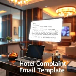 Hotel Complaint Email Template icon