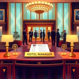 Hotel Manager Resume Generator icon