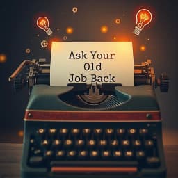 How to Ask for Your Old Job Back Email Template icon