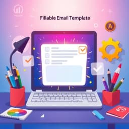 How to Create a Fillable Email Template icon